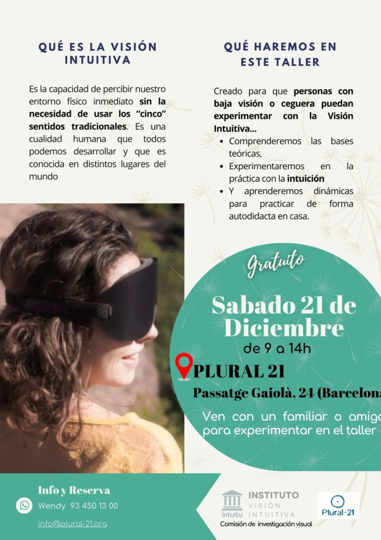 cartel taller gratuito visión intuitiva comision inverstigacion2