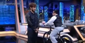 Ecolocalización y sinestesia montando bici con los ojos tapados en televisión